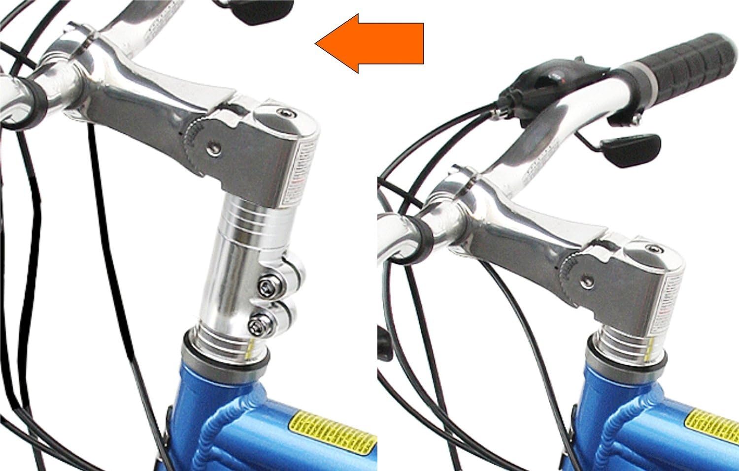 自転車 ハンドル を 高く する