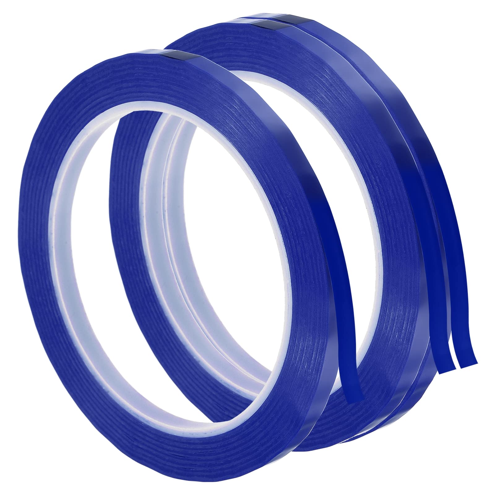 PATIKIL Whiteboard Tape 6mm X 66m, 3 Pack Thin Dry Erase Tape for Graphic Chart Marking DIY Art, Blue — image 1