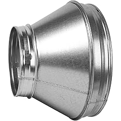HVAC OV 10" to 6" Inch Round Duct Reducer