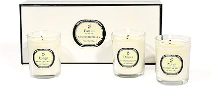 Parks London Coffret De 3 Bougies Dans Du Verre 10 Cl Lily Of The Valley Amazon Fr Cuisine Maison