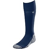 EvoShield Men S Game Socks, Navy, Large US