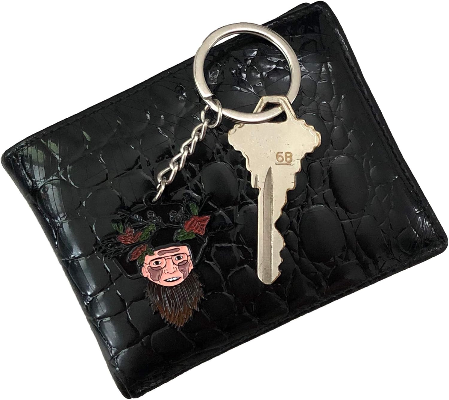 Balanced Co.Dwight Schrute Mask Keychain Rainn Wilson Keychain (Mask Keychain): Shoes