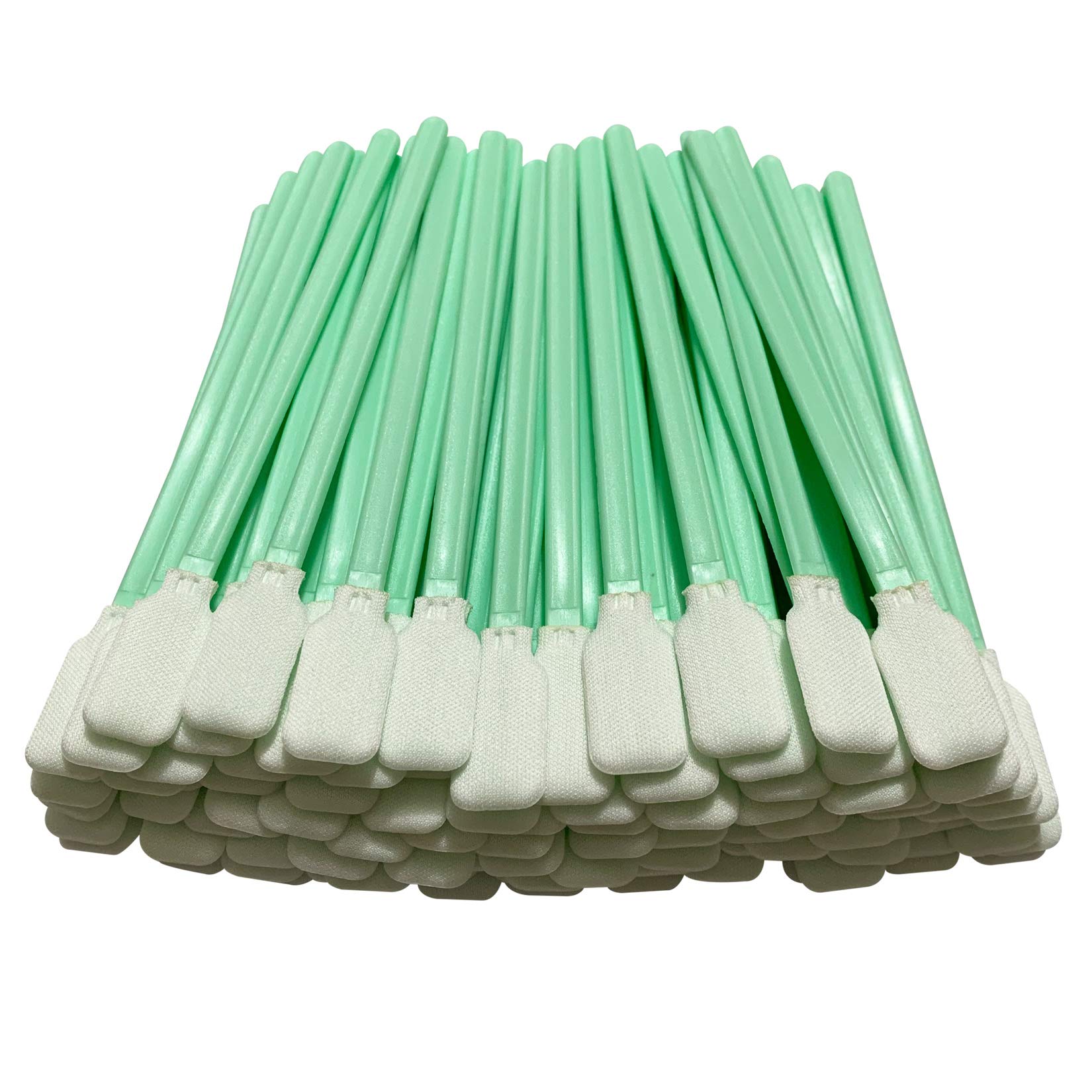 OIF 100pc 5.1" Square Rectangle Polyester Cleaning Swab Sticks for Solvent Format Inkjet &Thermal Printers, Optical Lens, Camera Sensors, Roland Optical Equipment, Electronics, PCB Cleaning Swab