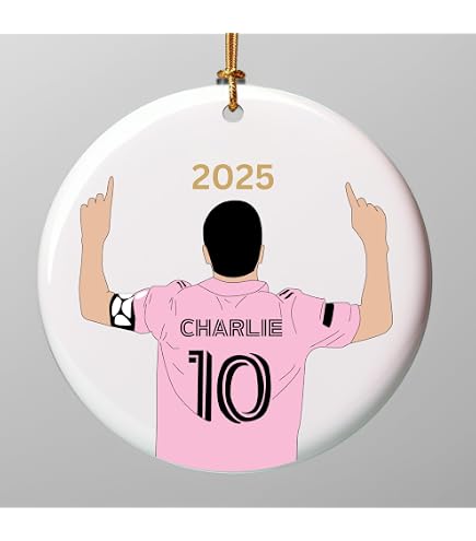 Awesome Game Soccer Ball BOY Making Goals Ornament - Personalized Ornaments For You