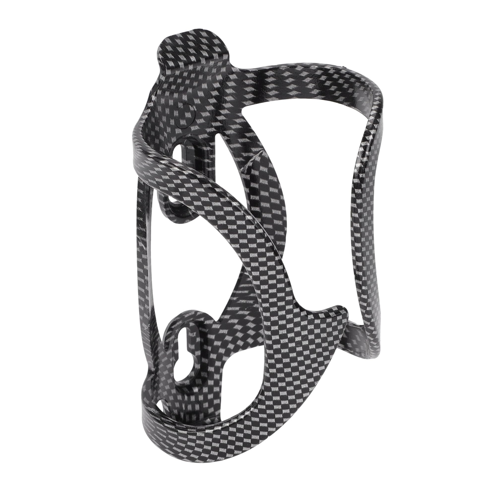 Motoforti Bike Bottle Cup Holder Cage Rack Lightweight Durable ABS Plastic Bicycle Drinks Storage Stand for MTB Road Mountain Bike Black Carbon Fiber