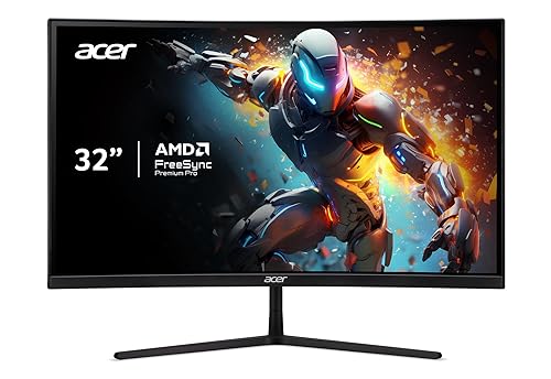 Acer EI322QUR Pbmiippx 1500R Curved WQHD 2560 x 1440 Gaming