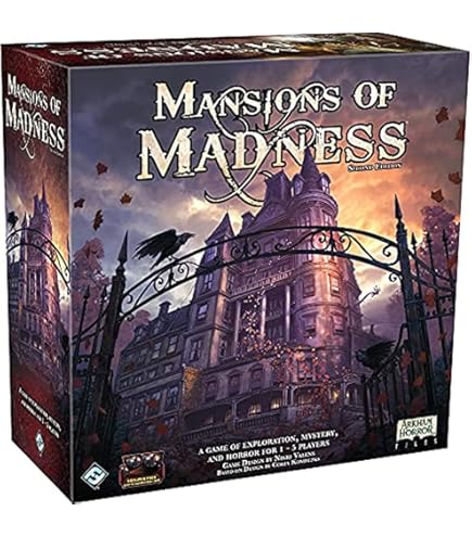 Amazon.com: Mayday Games Mansions of Madness 2nd Edition Game Accessory-  Premium Card Sleeve Bundle : Toys & Games