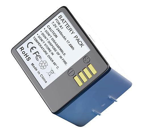 WirelessFinest High Capacity 2440mAh Rechargeable Battery