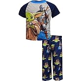 American Marketing Enterprises INC Boys Star Wars Grogu and the Mandalorian Pajama Set