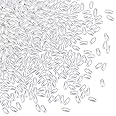 PH PandaHall 1375pcs Long Pearl Beads, 4mm Oval ABS Imitation Pearl Beads White Plastic Spacer Ball Rice Beads Loose Spacer Beads for Jewelry Making DIY Crafts Decoration
