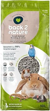 Back 2 Nature Bedding and Litter 10l Recycled Paper Small Animal Bedding view 1