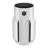 Shark Air Purifier for Home with NeverChange(5-Year) HEPA Air Filter, 1400 sq. ft. for Powerful Multi-Room Purification, Filters Smoke, Captures 99.98% of Particles & Dust, HP302, White