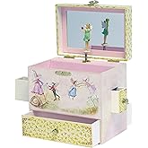 Enchantmints Fairy Music Box for Girls Spins to Music 4 Pullout Drawers