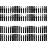 sanlida Archery 100 Packs Arrow Nock ID 6.2mm/.244" Dragon 10 Plastic Insert Arrow Nocks for DIY Carbon Hunting Arrows