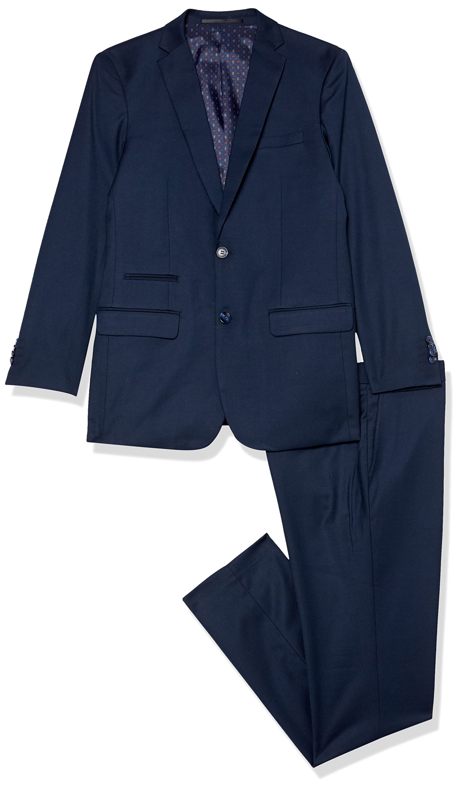 Photo 1 of Slim Fit Boy's Solid Wool Blend Suit