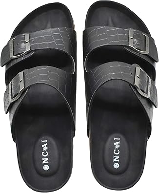 men's beach sandals cork slippers