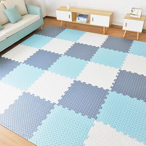 Amazon ジョイントマット おしゃれ パズルマット 厚み2 5cm カラー プレイマット サイドパーツ付き ベビー 赤ちゃん 子供 大判 厚手 転倒防止 30 30 2 5cm 35 北欧 カーペット 衝撃吸収 防音 滑り止め 汚れ防止 防湿 30枚入り フロアマット 子クロール ジョイントマット