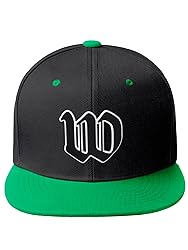 Daxton Classic Snapback Old English A to Z Numbers
