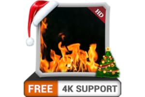 ambiance de cheminée jaune gratuite - profitez des froides nuits d'hiver pendant les vacances de Noël sur votre téléviseur HD