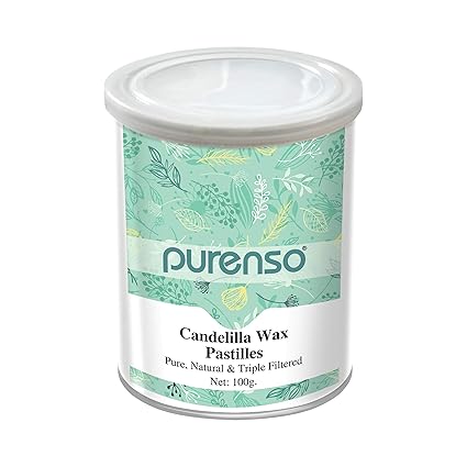 Purenso 100% Candelilla Wax Pastilles (100g)