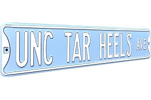 NCAA College Metal Wall Décor- Large, Heavy Duty Steel Street Sign by Authentic Street Signs