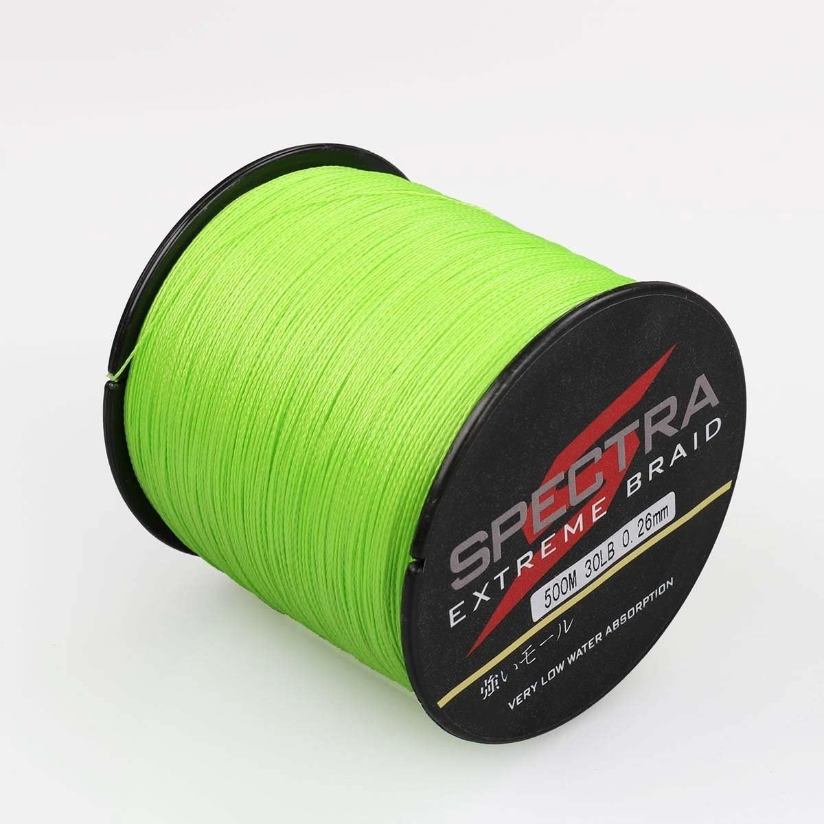 Times Spectra Extreme Braid Braided Fishing Line 6-300LB Test 100m-2000m Fluorescent Green
