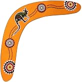 Inborntrait Wooden Boomerang for Kids, Light Brown | Authentic Australian Style Handmade Returning Boomerang - V-Shaped Outdoor Toy for Ages 10+ Boys Girls - Great Gift Idea