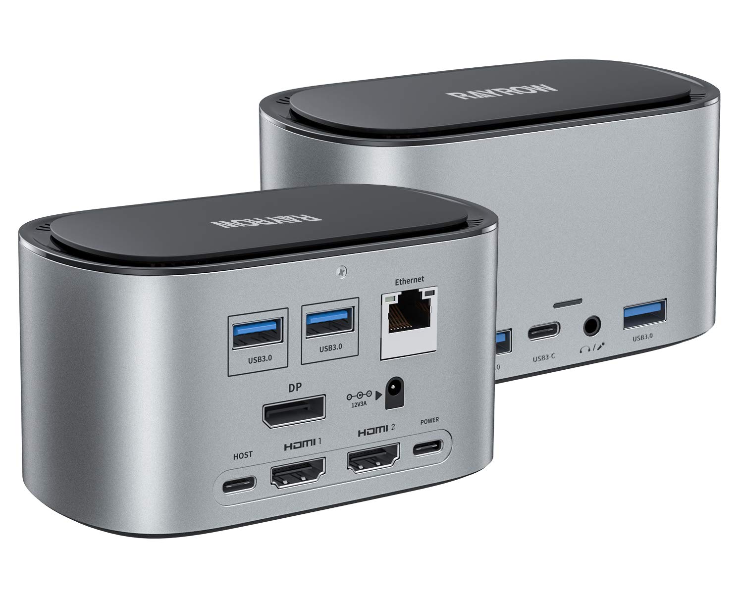 Buy Laptop Docking Station, RAYROW USB C Docking Station Triple Monitor
