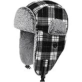 Sarfel Toddler Winter Hat Warm Fur Fleece Baby Boy Winter Hat Kids Trapper Hat Toddler Snow Hat Girls Winter Hat with Earflap