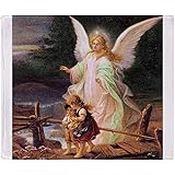 Amazon Com Cafepress Guardian Angel Throw Blanket Soft Fleece Throw Blanket 50 X60 Stadium Blanket Home Kitchen