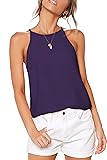 LouKeith Womens Tops Sleeveless Halter Racerback