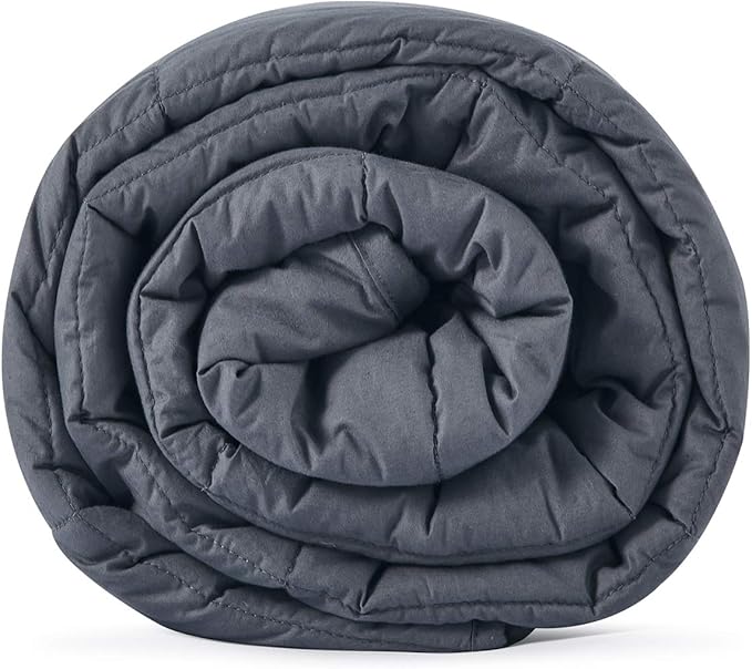 MYKPOP Premium Cotton Heavy Weighted Blanket | King Bed for Couple