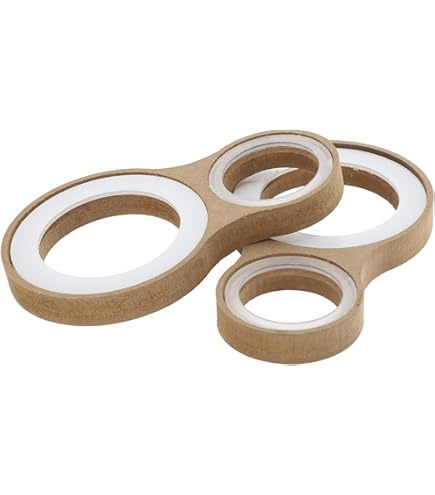 thumbnail image 2 of RATCHROLL 2 Set Universal Speaker Spacer Ring Adapter Dual 2 of 13
