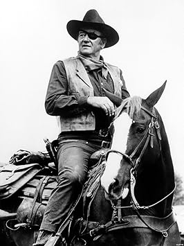 Amazon.com: John Wayne Horse Photo Art Cowboy Western Hollywood Photos