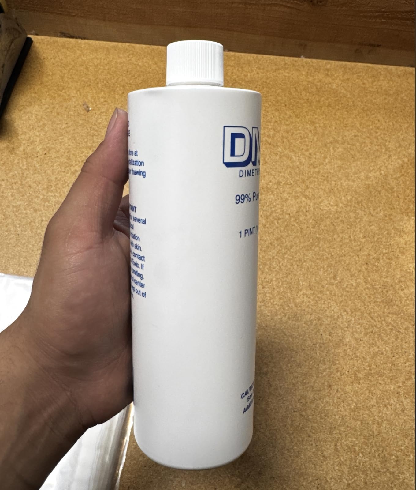 16 oz of DMSO 99.99%. Absolutely Odorless