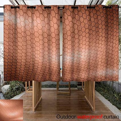 Amazon Com Andytours Grommet Outdoor Curtains Abstract