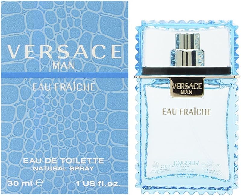 Versace Eau Fraiche Set 2x 60ml Eau de Cologne Spray Men