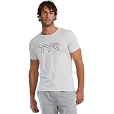 TYR Unisex Adult Ultrasoft Lightweight Short Sleeve Big Logo Tech Tee
