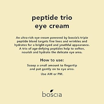 boscia peptide trio eye cream