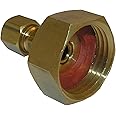 LASCO 17-8381 3/4-Inch Female Garden Hose by 1/4-Inch Compression Brass Adapter