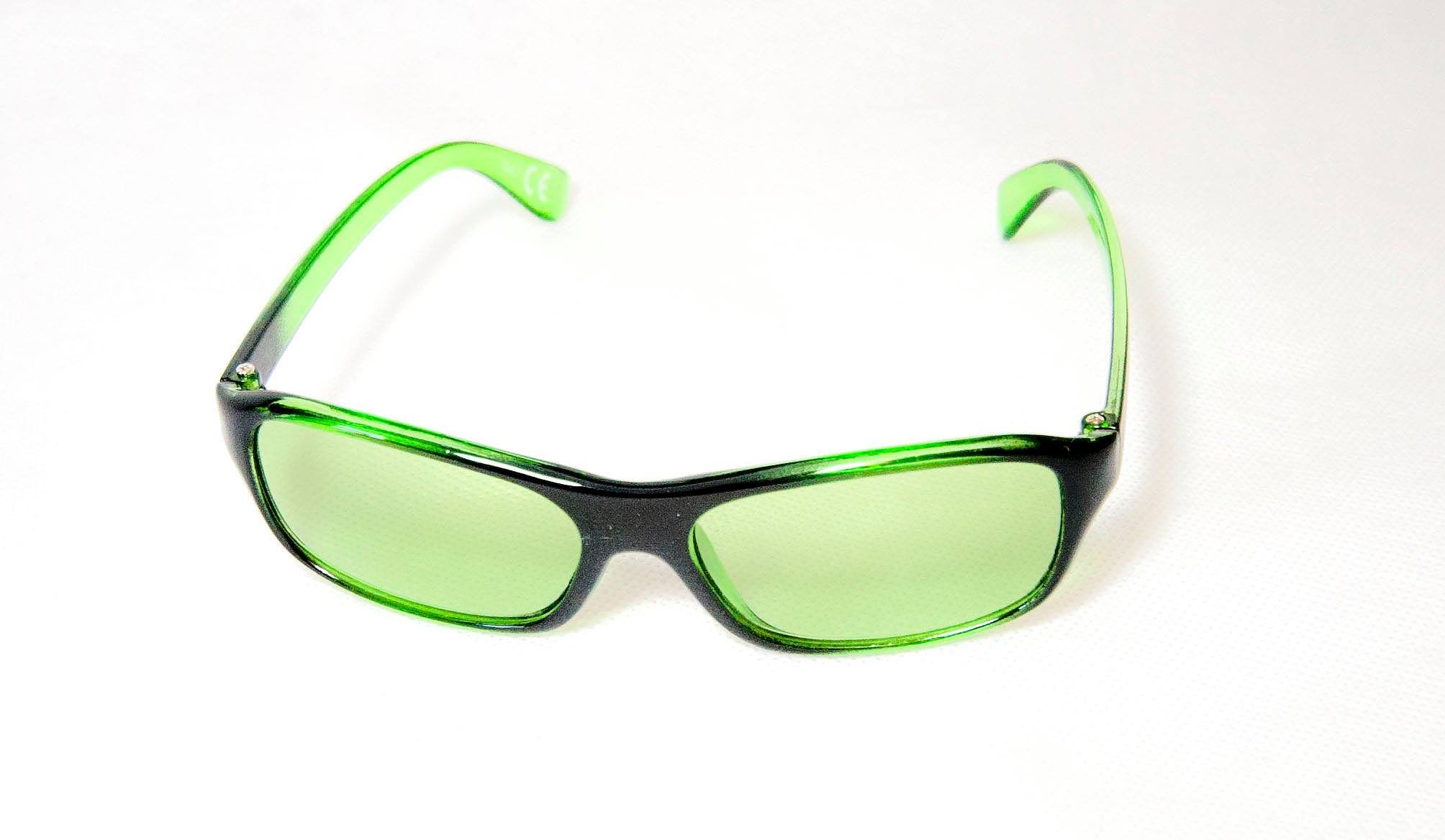 Happyeye visual stress tinted glasses children's age 5-9 years (green)