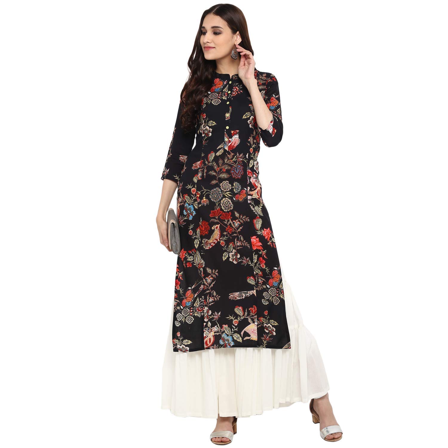 floral kurtis