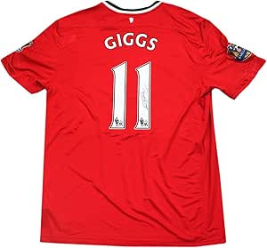 Amazon.com: Ryan Giggs Signed Manchester United Jersey ...