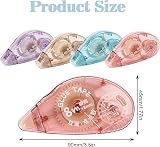 Kunoli Glue Roller 4 Pack Double Sided Tape Dispenser Scrapbooking 0.31in x view 6