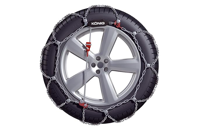KÖNIG XG-12 PRO 225 Cadenas para la nieve, set de 2: Amazon.es ...