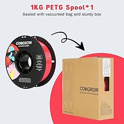 Comgrow PETG 3D Printer Filament 1.75mm, High