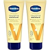 Vaseline Lotion, Intensive Care Nourishing Moisture 2-Pack – Moisturizer with Oat Extract + Ultra-Hydrating Lipids for Healin