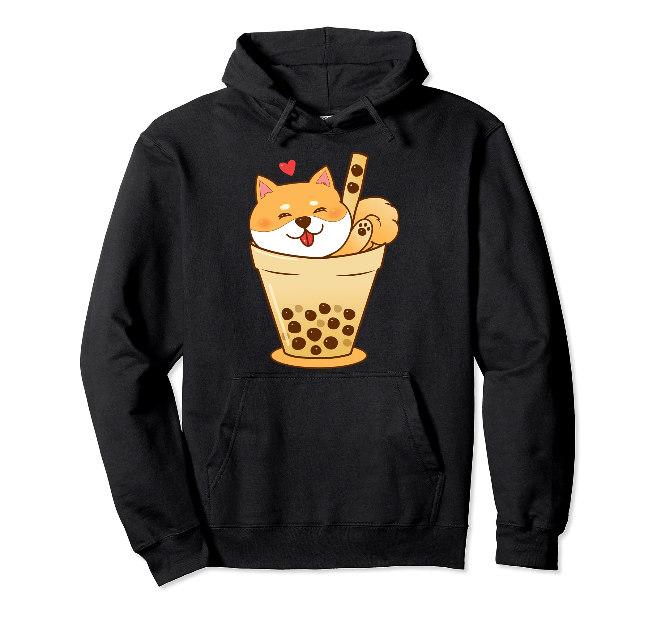 Shiba Inu Dog bubble teacup Pullover Hoodie