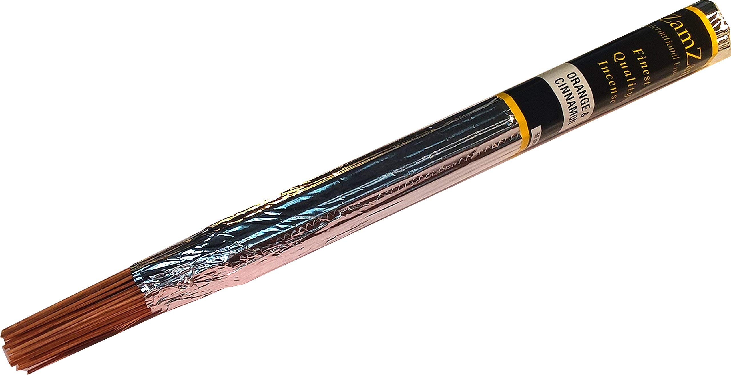 50 Cinnamon & Orange Long Burning Incense Sticks