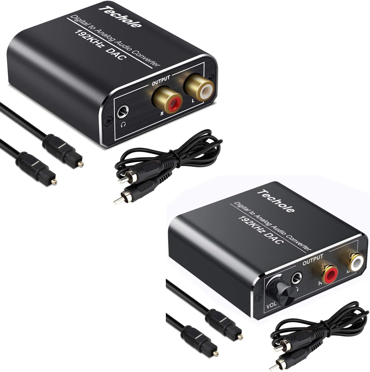 Techole digital to analog audio converter